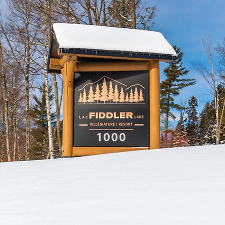 Mille-Isles Fiddler Lake Resort Chalet 53 Cerf מראה חיצוני תמונה