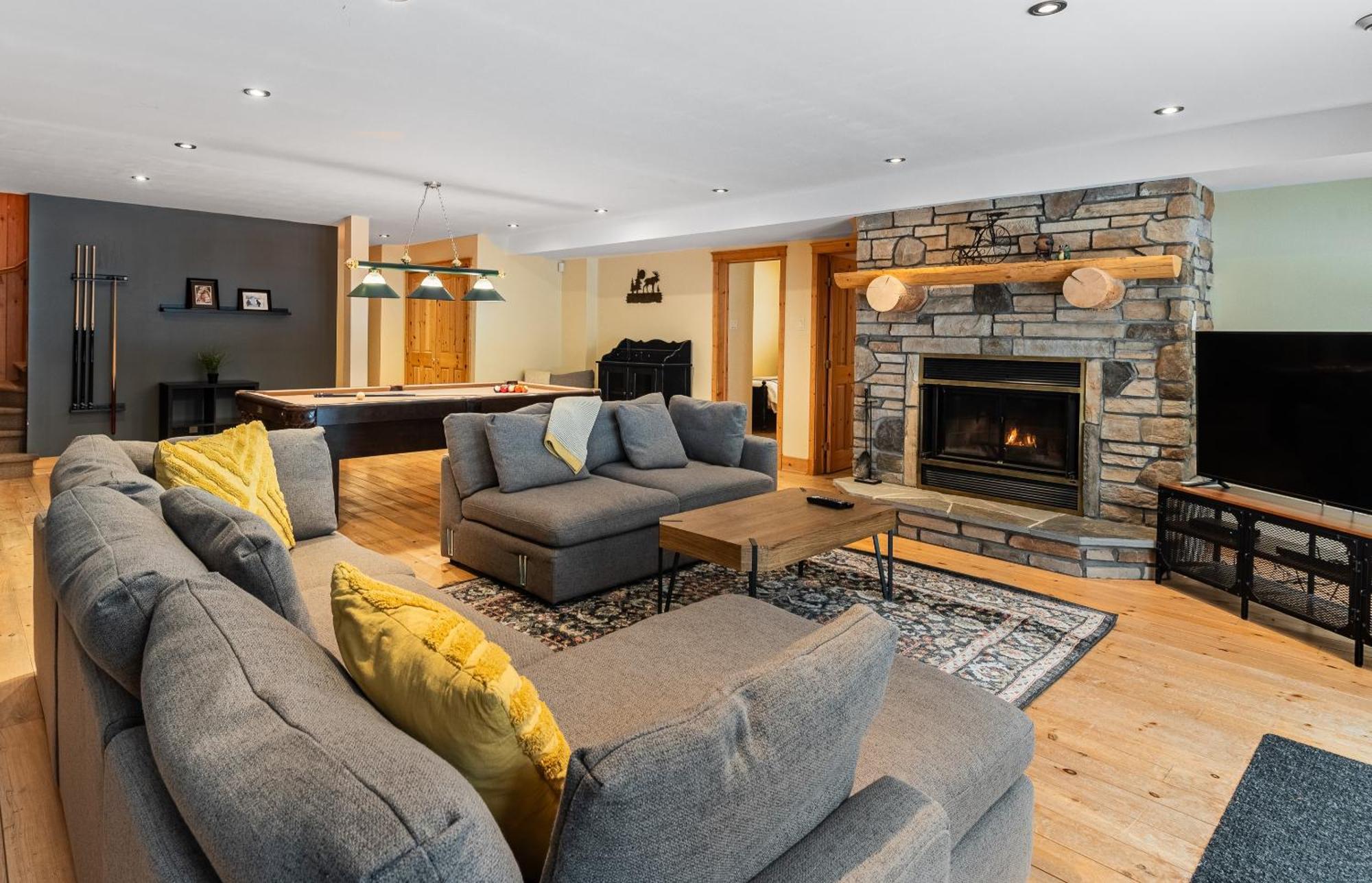 Mille-Isles Fiddler Lake Resort Chalet 53 Cerf מראה חיצוני תמונה