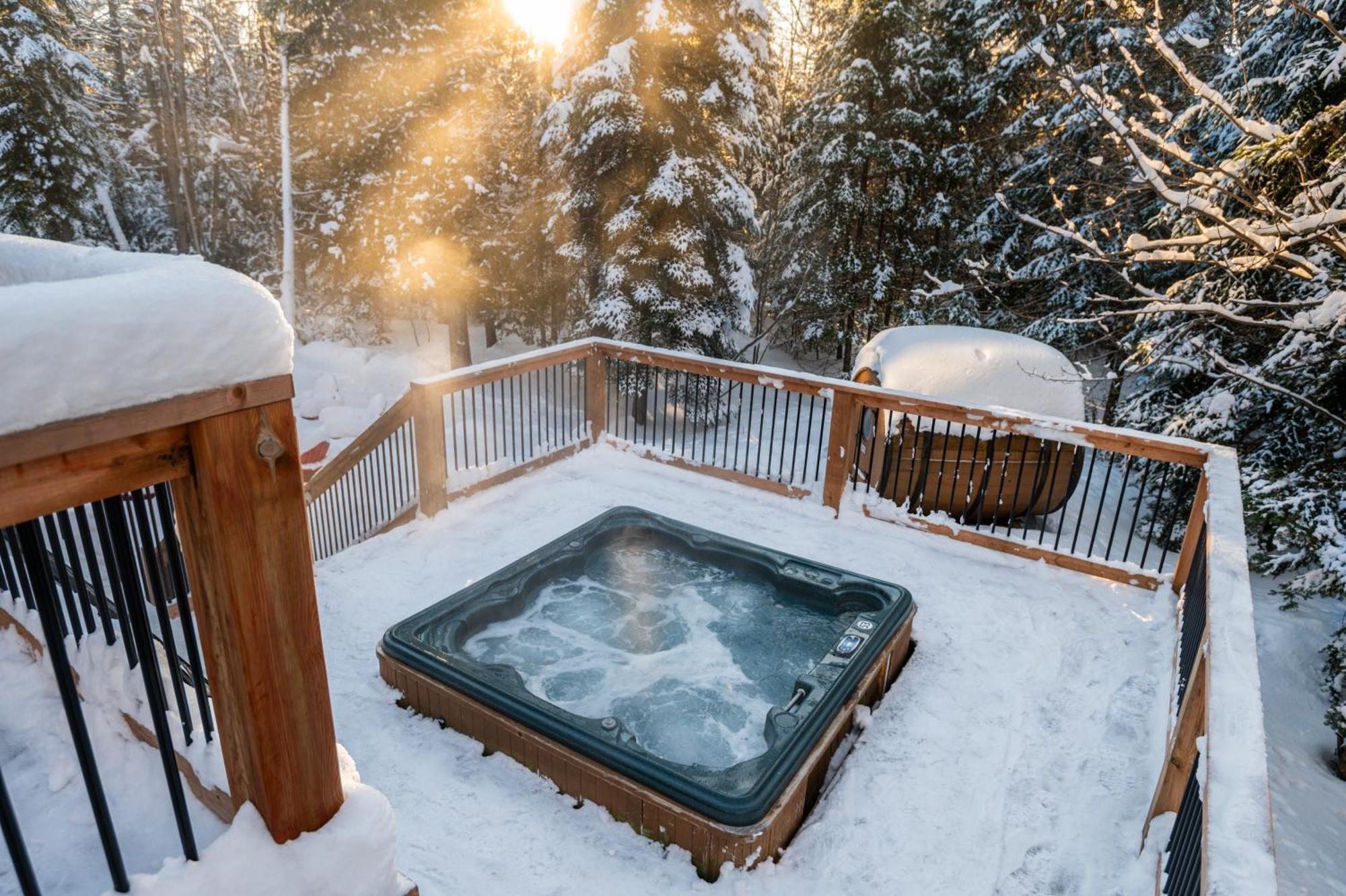 Mille-Isles Fiddler Lake Resort Chalet 53 Cerf מראה חיצוני תמונה